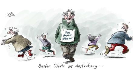 Bester Schutz vor Ansteckung...