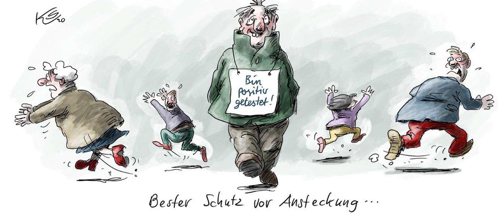 Bester Schutz vor Ansteckung...