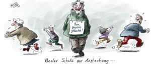 Bester Schutz vor Ansteckung...