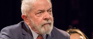 Der Ex-Präsident Lula da Silva im Festsaal Kreuzberg.