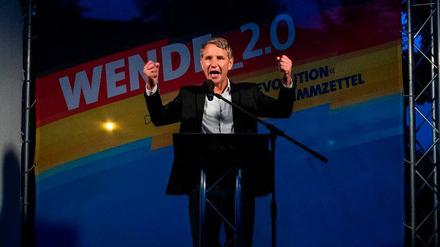 Björn Höcke im August 2019. Er ist prominenter Vertreter des "Flügels".