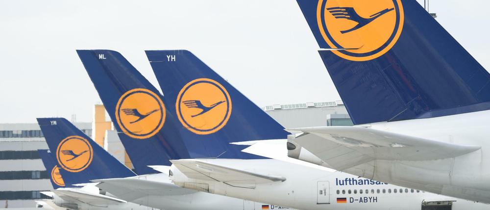 Maschinen, die überhaupt noch fliegen, sind nur halb voll.
