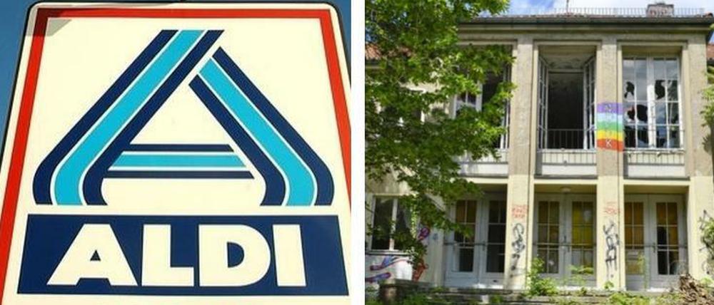 Aldi und die FU.