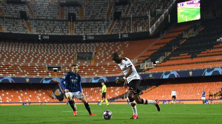 Das Achtelfinale gegen Valencia fand ohne Zuschauer statt.