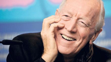 Der schwedische Schauspieler Max von Sydow (1929-2020).