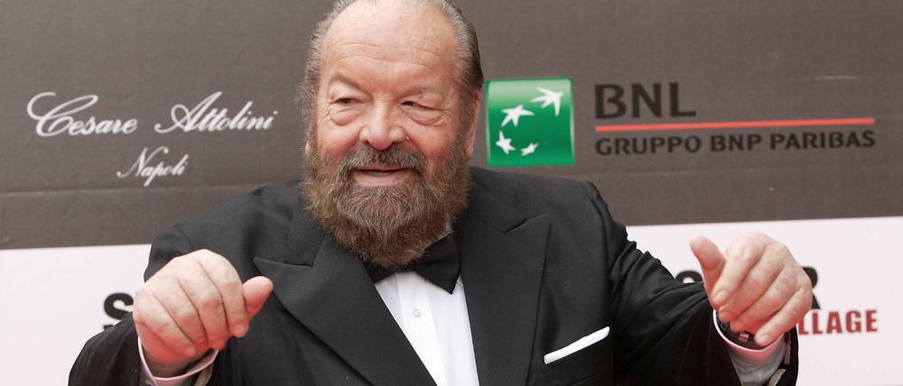 Der Bart sitzt. Den meisten ist Bud Spencer als Haudrauf im Wilden Westen in Erinnerung (Archivbild von 2010). 