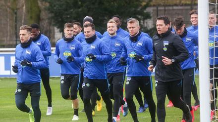 Das Training fand am Mittwoch ganz normal statt.