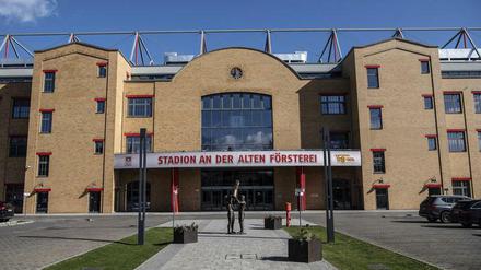 Schönes Stadion. Leider bleibt die Alte Försterei im Spiel gegen den FC Bayern verschlossen.