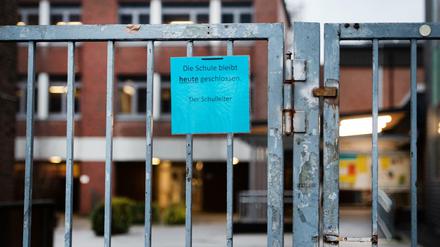 Wegen des Virus könnten Schulen komplett geschlossen werden. 