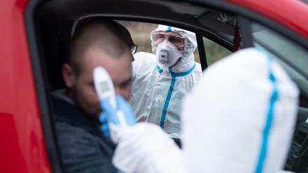 Kampf gegen das Coronavirus: Kontrolle an der Grenze zu Polen