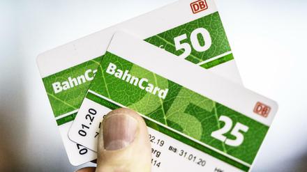 Auch die Bahncard kann man zwei Wochen lang zurückgeben, sofern man sie im Internet gekauft hat.