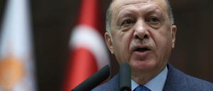 Recep Tayyip Erdogan in Ankara.