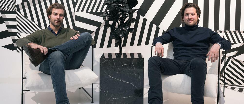 Die beiden Gründer Franz de Waal und Emanuel Elverfeldt von Freiraum.