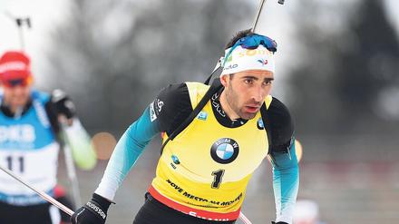 Wie 2010. Auf den Tag genau vor zehn Jahren feierte Martin Fourcade in Kontiolahti, ebenfalls in einem Jagdrennen, seinen ersten Weltcuperfolg. 