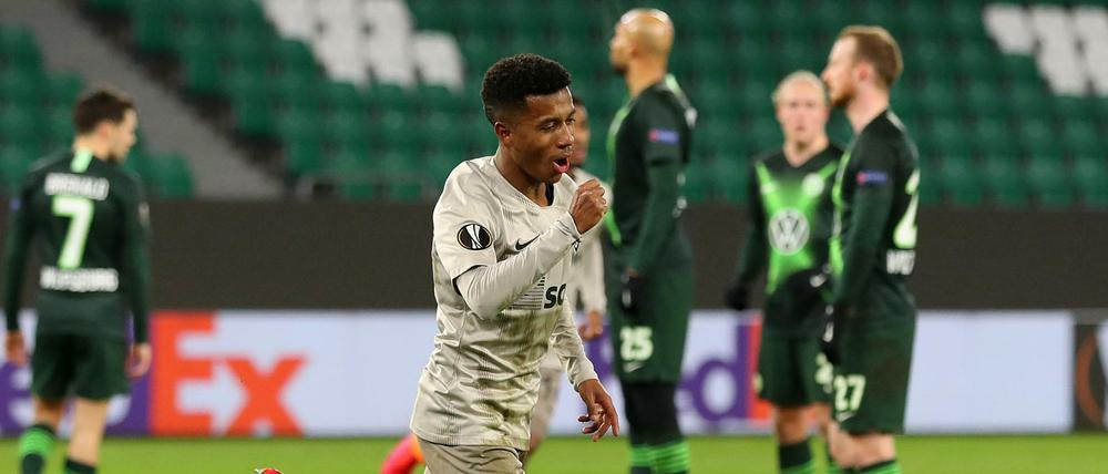 Gegen Marcos Antonio hatten die Wolfsburger keine Mittel.