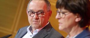 Saskia Esken und Norbert Walter-Borjans, beide SPD-Vorsitzende.