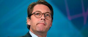 Der Verkehrsminister Andreas Scheuer (CSU)