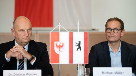 Bei einer Presskonferenz stellten die beiden Regierungschefs am Mittwoch die Eckpunkte ihrer Zusammenarbeit vor.