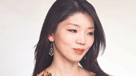 Sayako Kusaka. Konzertmeisterin des Konzerthausorchesters.