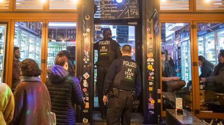 Samstagnacht in Kreuzberg.