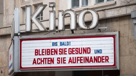 Kinos in der Krise. In Deutschland haben alle Filmtheater geschlossen.