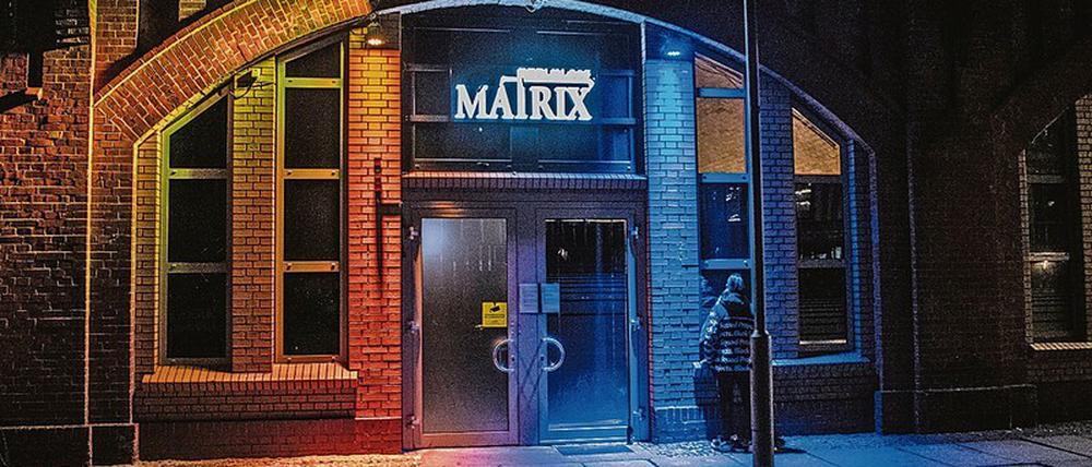 Jetzt dicht. Der Club „Matrix“ hat sonst jede Nacht geöffnet.