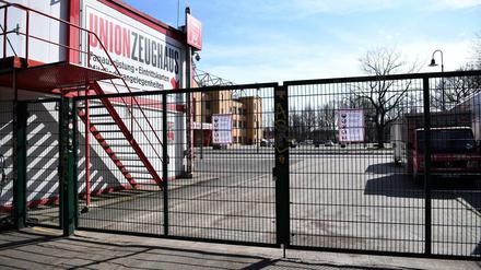 Bis wann geschlossen? Beim 1. FC Union wird wie in der gesamten Bundesliga derzeit nicht gespielt.