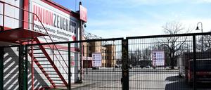 Bis wann geschlossen? Beim 1. FC Union wird wie in der gesamten Bundesliga derzeit nicht gespielt.