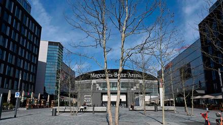 Kein Puck, kein Basketball. Die Arena am Ostbahnhof ist dicht.