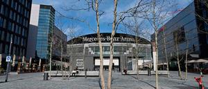 Kein Puck, kein Basketball. Die Arena am Ostbahnhof ist dicht.