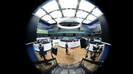 Auch weiterhin herrscht Krisenstimmung an der Frankfurter Börse.