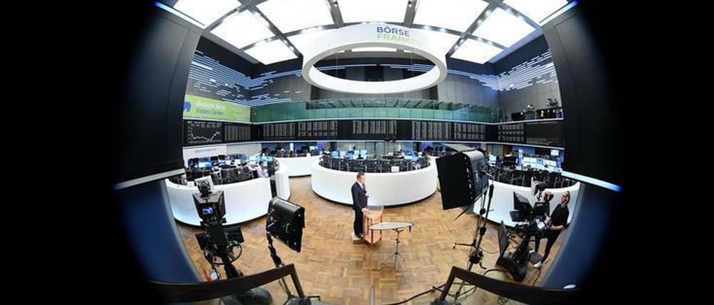 Auch weiterhin herrscht Krisenstimmung an der Frankfurter Börse.