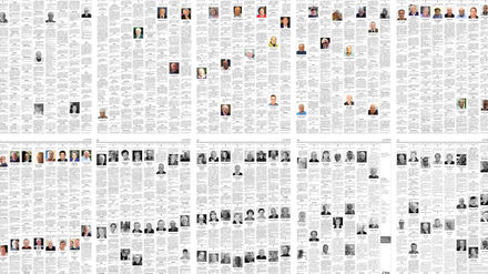 Normalerweise erschienen in der Lokalzeitung nur zwei bis drei Seiten Todesanzeigen. Aktuell sind es zehn. 
