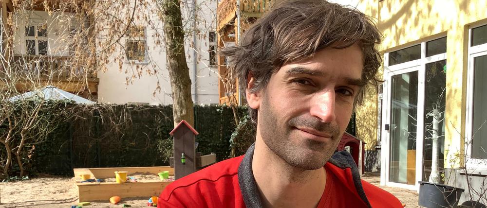 Felix Baumert, 42, ist Kita-Erzieher in Moabit.