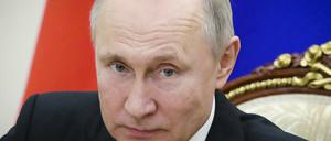 Wladimir Putin fühlt sich immer blendend, sagt sein Sprecher.