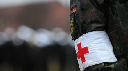 Soldaten des Sanitätsdienstes der Bundeswehr. 