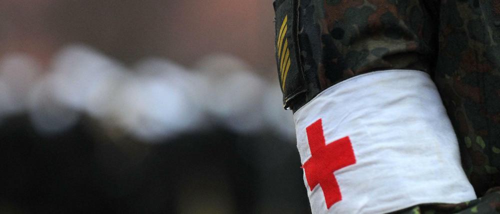 Soldaten des Sanitätsdienstes der Bundeswehr.