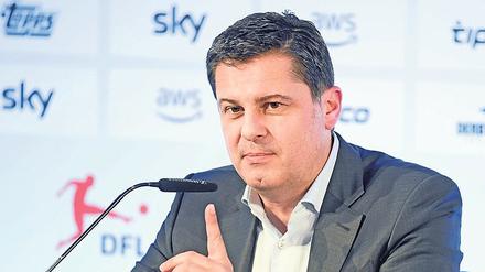 Neue Signale. DFL-Chef Seifert wird sich am Dienstag äußern.