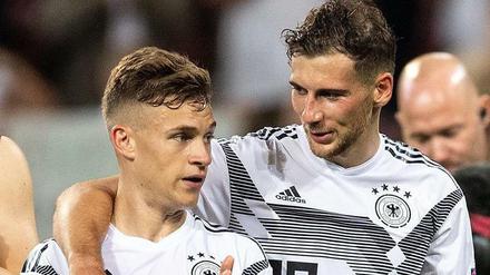 Joshua Kimmich und Leon Goretzka wissen, worauf es ankommt - nicht nur auf dem Fußballplatz.