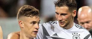 Joshua Kimmich und Leon Goretzka wissen, worauf es ankommt - nicht nur auf dem Fußballplatz.