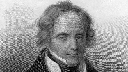 Der Schriftsteller und Berufsoffizier Xavier de Maistre, 1763 - 1852.