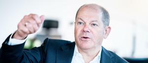 Klotzen, statt kleckern – Olaf Scholz (SPD) öffnet die Geldschleusen.
