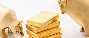Anders als Aktien können Anleger Gold jetzt in der Regel noch mit Gewinn verkaufen.