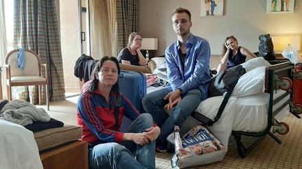Die Afrikanistin Raija Kramer (vorne) mit ihren Studenten in Jaunde.