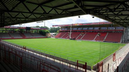 Im Stadion An der Alten Försterei ist momentan nicht an Fußball zu denken. 