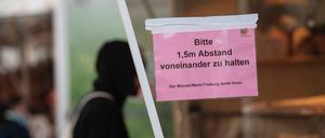 Gesperrt: Ab Samstag gilt in Freiburg ein sogenanntes Betretungsverbot für öffentliche Orte.