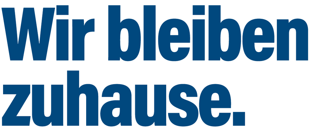 In ganz- oder doppelseitigen Anzeigen rufen die Zeitungen dazu auf, durch umsichtiges Handeln dabei zu helfen, die Coronakrise einzudämmen.