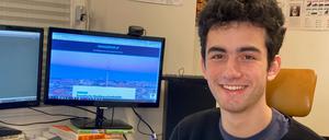 Noah Adler, Initiator der Online-Plattform Coronaport.