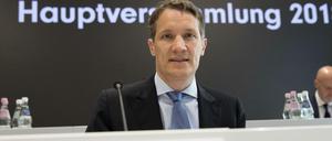 Oliver Samwer, Vorstandsvorsitzender der Rocket Internet SE, bei der Hauptversammlung 2018.