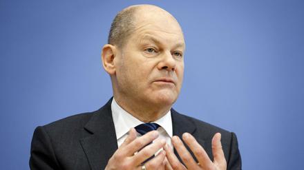 Bundesfinanzminister Olaf Scholz (SPD).
